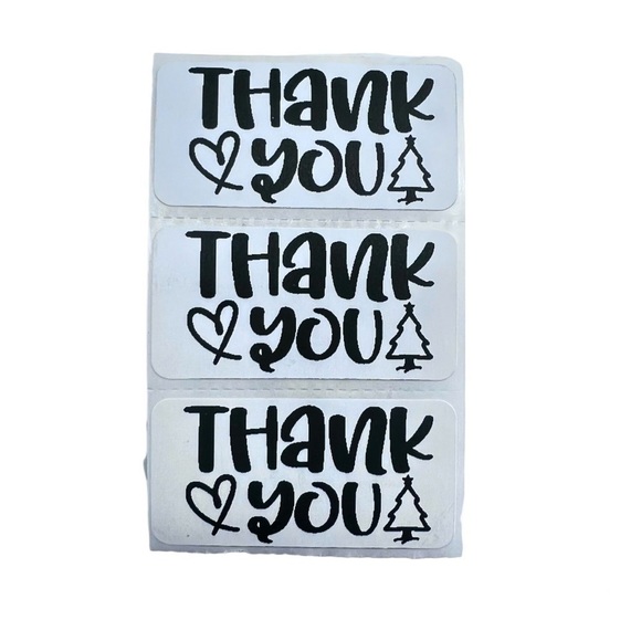 🎄Packaging Supplies |Christmas Stickers | Thank you Stickers |Pack of 10… - Picture 4 of 4